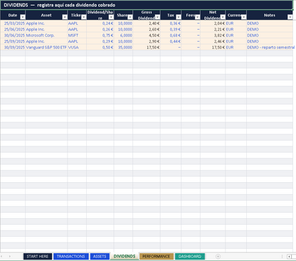 Investment Portfolio Tracker